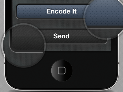 Iphone Texture Work button ios iphone retina texture