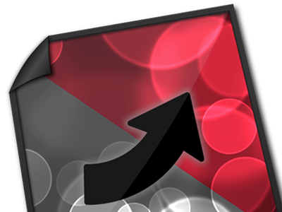 Chaba Mac Icon black bokeh gray icon mac red