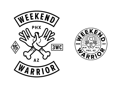 3WC arizona crew mc moto patch pheonix phx warrior weekend