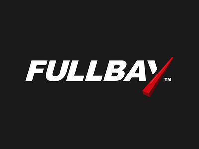 Fullbay (Logo Refresh) garage gauge logo needle redesign repair saas wordmark