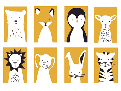 Animal Screen Print