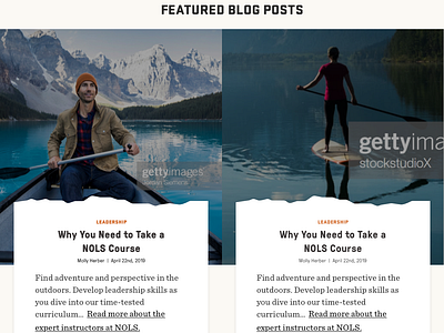 Featured Blog Posts on Homepage blog blogpost teaser ui