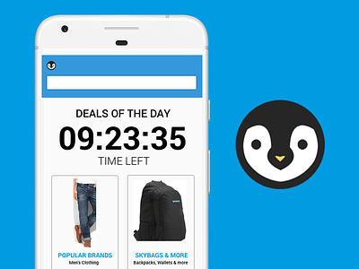 Shoppingo App Design coupons deals discounts ecommerce online sales shopping