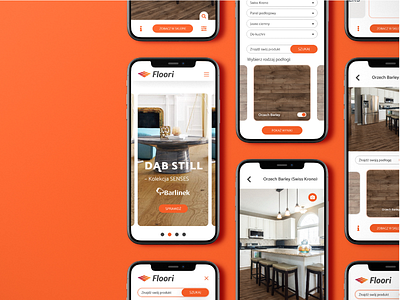 Floori – an aggregator of flooring offers app floor sales ui ux