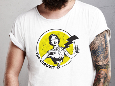 The Circuit - Shirt Design apparel band graphic merchandise shirt