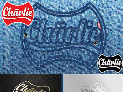 Charlie Jeans Logo branding clean design icon identity illustration illustrator lettering logo type typography