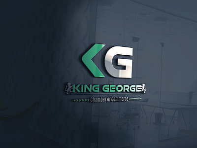 King George branding clean design icon identity illustration illustrator lettering logo type typography