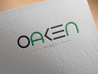 Oaken2 branding design illustrator logo type typography