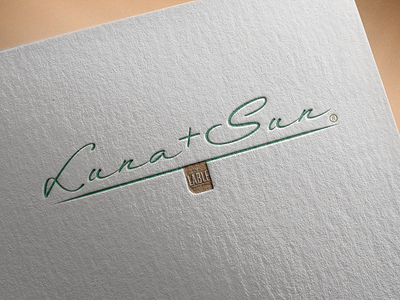 Luna2 branding design identity typography