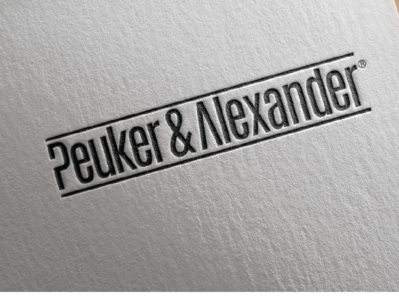 Peuker Alexander branding clean design identity illustration lettering logo type typography