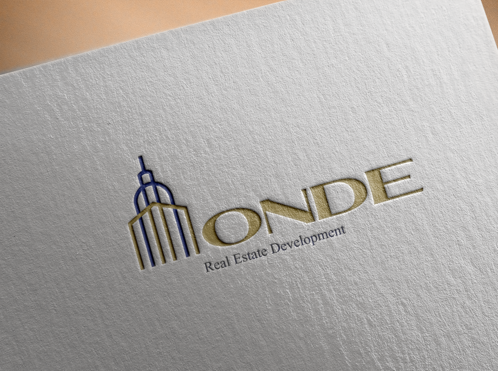 Free Logo Mockup PSD on Textured paper by Ahmed Gaballa on Dribbble