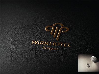 parkhotel pergen branding design identity illustration illustrator logo typography