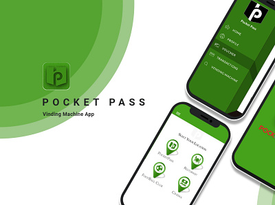 Pocket pass branding graphic design logo ui