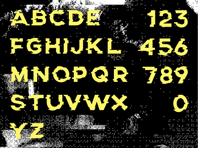 DB'16 Type 2016 aiga battle bitmap custom design glitch typography