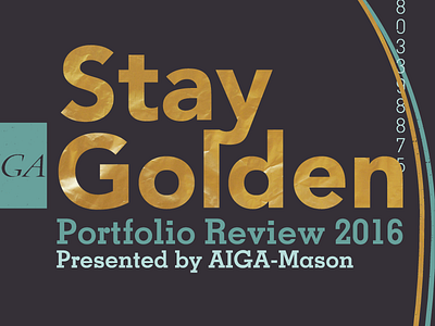Stay Golden 2016 aiga aiga mason gmu golden mason portfolio ratio rectangle review