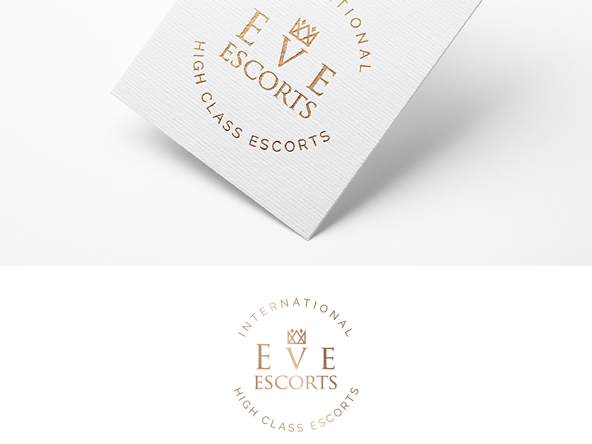 eve escort logo by eduardo marin on dribbble eve escort logo by eduardo marin on