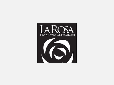 La Rosa Logo brand and identity design logo