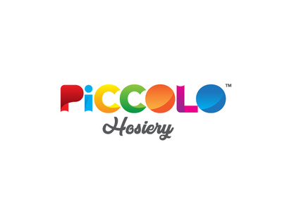 Piccolo Hosiery Logo brand and identity design logo
