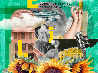 Elis Regina digital collage colagem colagem digital collage collage art collage digital design digital collage elis regina graphic design illustration music