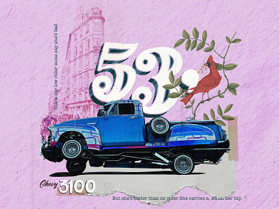 Chevy 3100. Collab with my friend Bruno Meira colagem colagem digital collage collage art collage digital design digital collage graphic design illustration