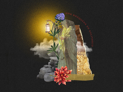 The hermit! colagem colagem digital collage collage art collage digital design digital collage graphic design illustration tarot thehermit