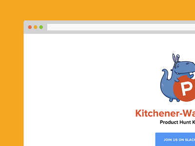 Product Hunt KW – Landing Page bunny dinosaur landing page product product hunt website