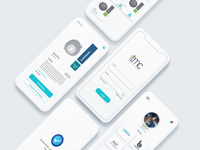 Project Aplication By TMC (Tritunggal Multi Cemerlang) app illustration ui ux