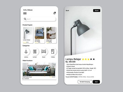 Furniture Aplication v.2 app app ui ux web designui ui ux web