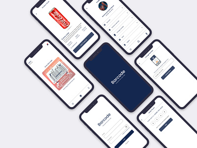 Barcode Application app app ui ux web designui ui ui ux web design ux web