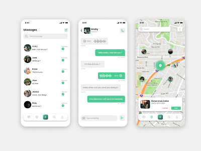 Mockup App chatting app app ui ux web design designui illustration logo ui ui ux web design ux web