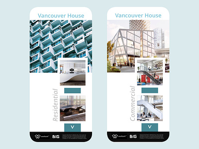 Vancouver House Concept app design big group bjarke ingels branding concept design graphic design realtor ux uxdesign vancouver vancouver house west coast westbank corp