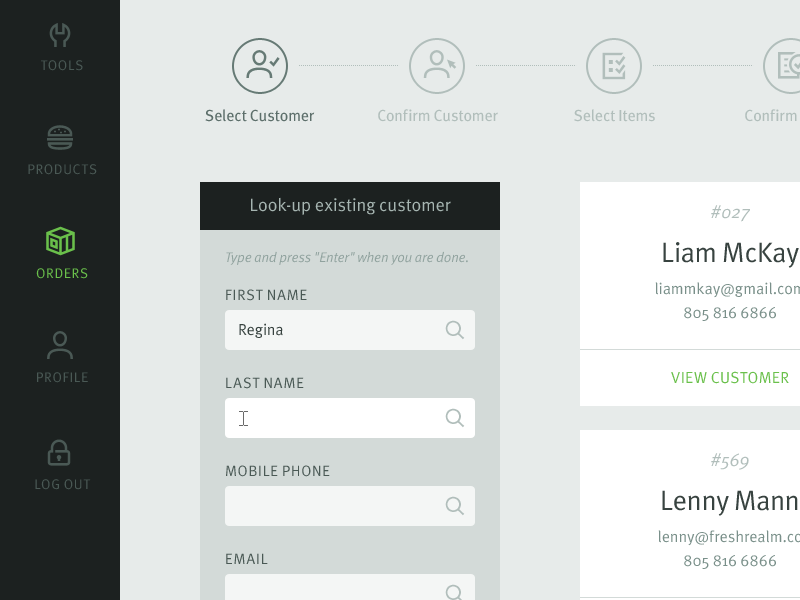 Admin Orders icon app green search application interface process admin icons meta ui user interface