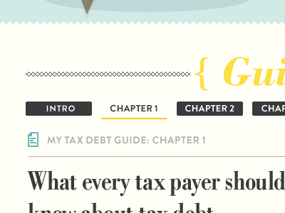 Tax guide update