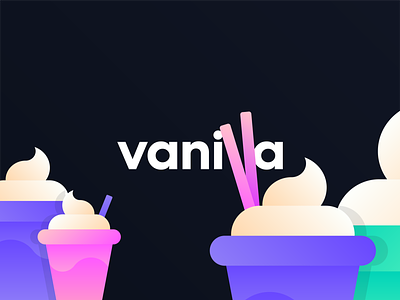 VanillaBranding branding design flat graphic design icon illustration illustrator logo minimal vector