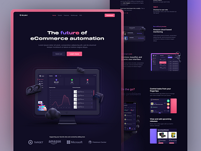 Kuai Landing Page