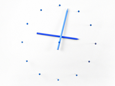 Social Media Time analog clock facebook minimal minimalist photography pins social time twitter
