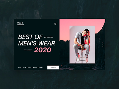 Modern e-commerce web design