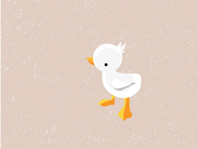 Rubber Duckey baby illustration stationery
