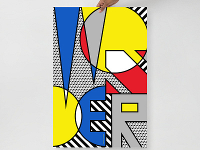 Wonder Poster art graphicdesign poster art typogaphy wonder