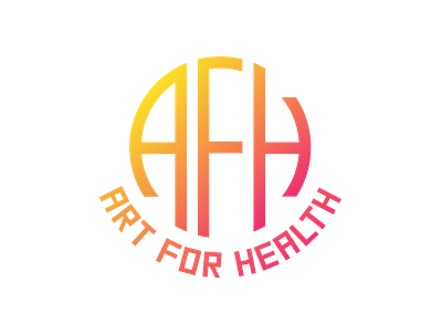 Art For Health Logo! branding identity logo