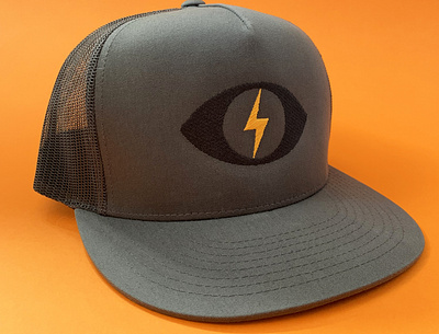 Electric Vision Cap! cap design eye hat logo truckercap