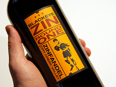 Blackeye Zinfandel Label boxing label packaging wine