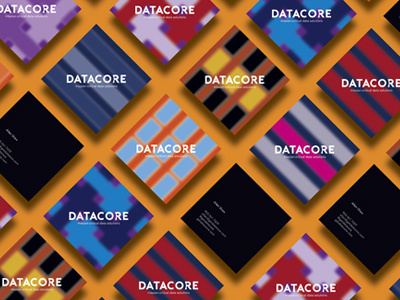 DataCore-Identity business cards colors core data