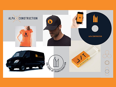 Alpa Construction Branding