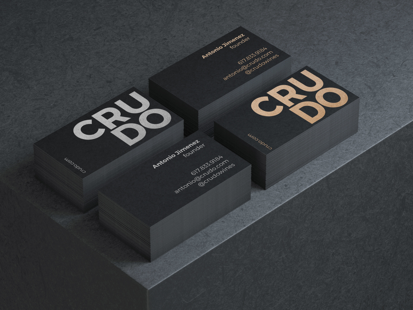 crudo cards by Marek Hosek on Dribbble