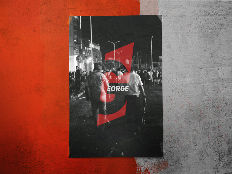 Poster George by George Vásquez Miranda on Dribbble