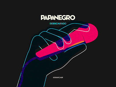 Papanegro Desenchufado acidjazz album chile cover design funk illustrator music papanegro