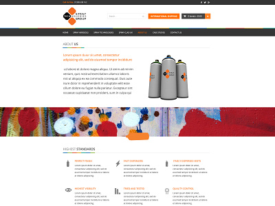 Spray Website branding design flat logo ui ux vector web website