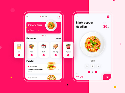 Enjoy ordering food-Mobile app