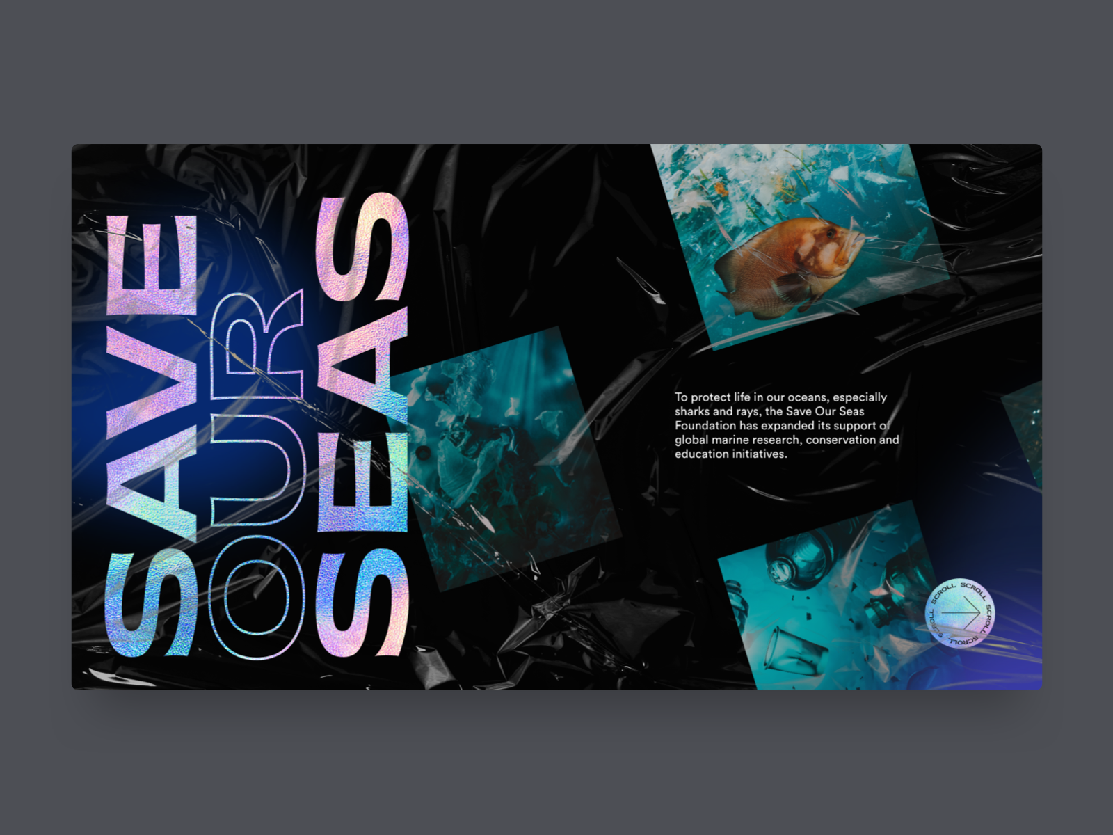 Save Our Seas by Jordan Gilroy on Dribbble